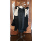 Vintage 1980s Linda Lundstrom La Parka Guardian Eagle Coat Art to Wear Hooded Faux Fur + Liner