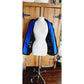 Vintage 80s Blazer Escada Black and Blue Wool