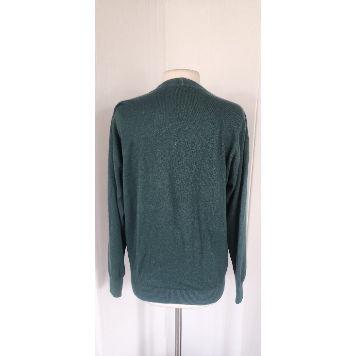 Vintage Brunello Cucinelli Womens Cardigan Green Cashmere Sweater