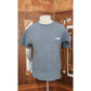 Vintage 90s Versace Classic V2 Mens Top Striped Ribbed Knit T-Shirt Dusty Blue