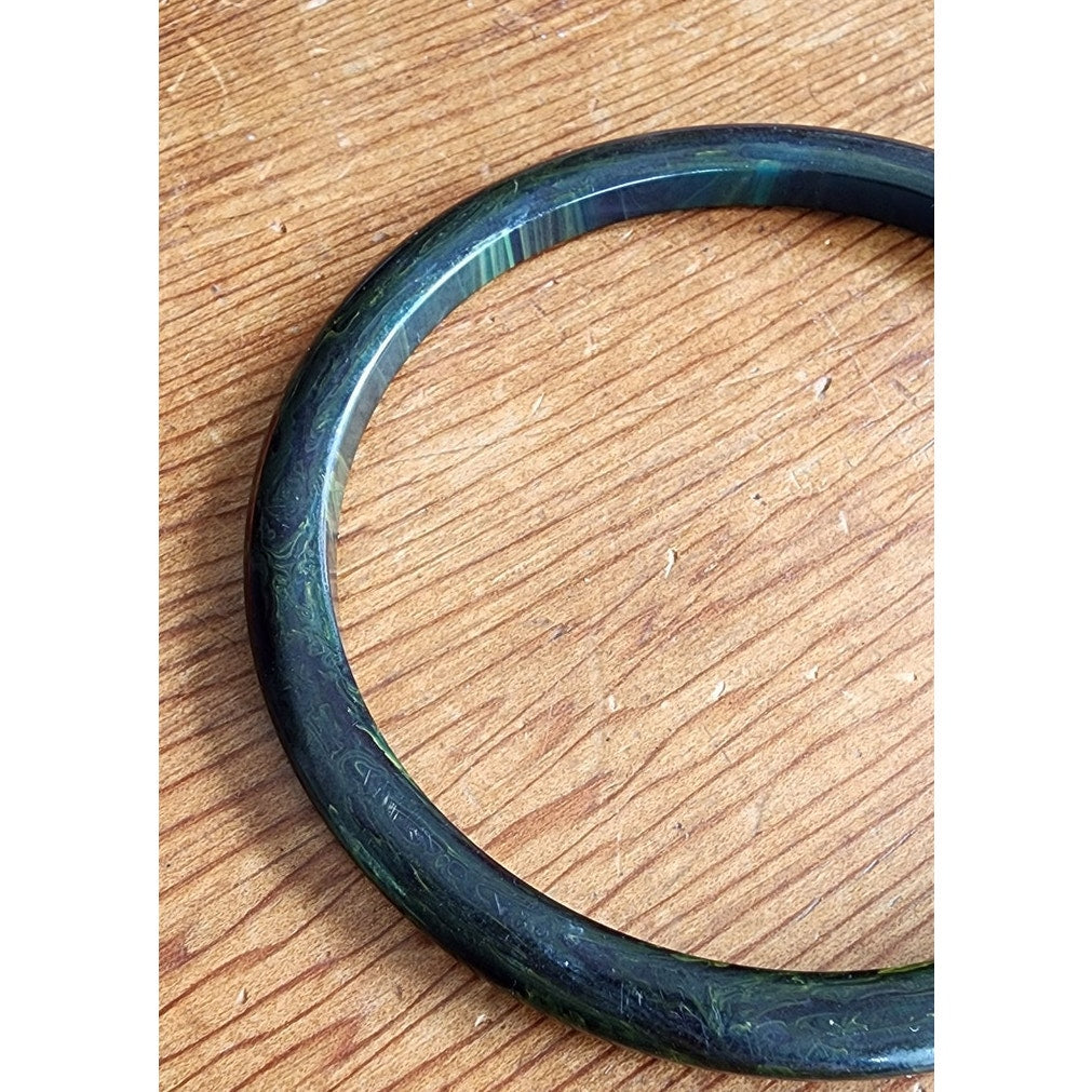 Vintage Bakelite Bangles Set of 4 Bracelets Spacers Three Inch Diameters