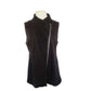 Eileen Fisher Zip Up Vest Merino Wool Blend M