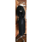 Vintage 1980s Bill Blass Party Dress Black Organza Puffy Sleeve Belted Medium