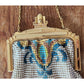 Vintage 20s WHITING DAVIS Mesh Flapper Bag Art Deco Enamel