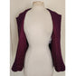 Vintage 2000s ESCADA Jacket Purple Wool Blazer / 34