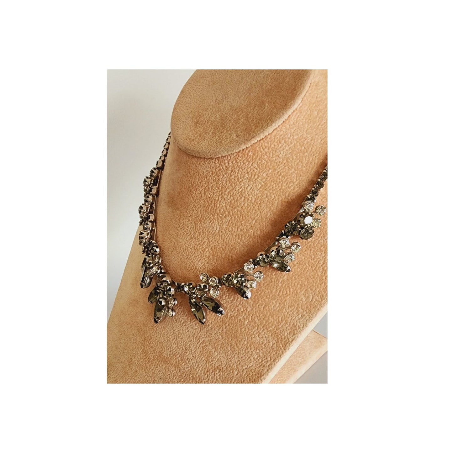 Vintage 50s WEISS Rhinestone Necklace Choker