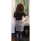 Vintage 90s Brooks Brothers Skirt Suit Moon Wool Houndstooth Black White