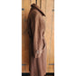 70s Brown Cashmere Coat Belt Tie by Regency for Saks Fifth Avenue