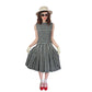 Vintage 1960s Sybil Connolly Skirt Suit Gray Black Striped Wool / Small