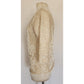 Vintage 60s Beaded Sequined Top Cream Wool Long Sleeved Regalia Imports Hong Kong