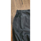 Vintage VUOKKO Finland Skirt Black Cotton Bubble Silhouette Elastic Hem Large Pockets