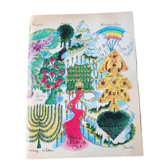Vintage Pogue's Christmas Book 1968 Cincinnati Department Store Catalog