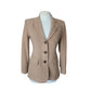 Vintage 1990s Lauren Ralph Lauren Camel Wool Blazer Beige Riding Jacket Saipan 8P