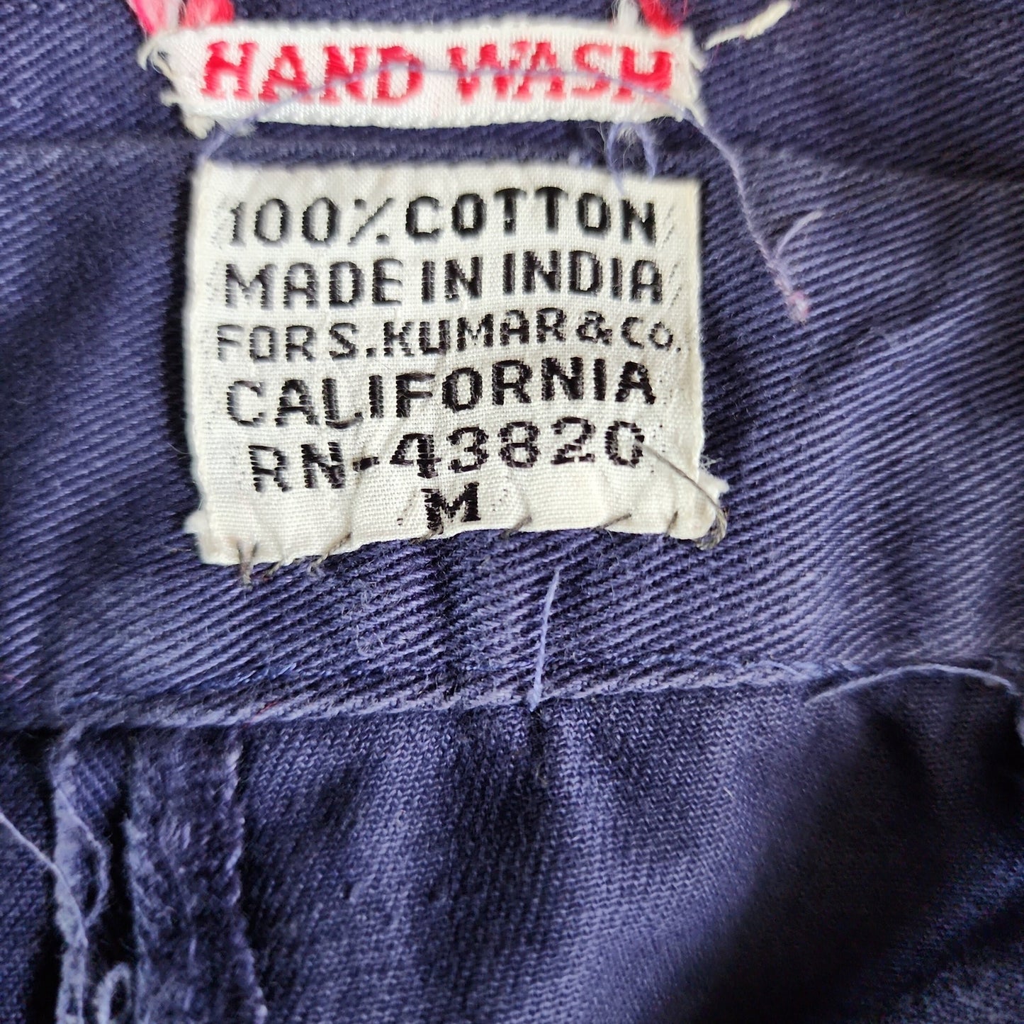 Vintage 70s Maxi Skirt Dark Wash Denim Butterfly Floral Embroidery