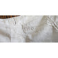Antique White Cotton Bloomers Underwear Pantaloons Open Crotch Lace Trim