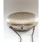 Vintage Neiman Marcus Bag Minaudiere Silver Clamshell Vanity Purse
