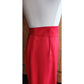 Vintage 90s Thierry Mugler Skirt Red Wool