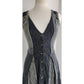 Marc by Marc Jacobs Striped Sleeveless Dress Navy Blue