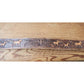 Vintage 1970s The Rowel Brown Belt Tooled Leather Horses Trees Cowboy Western
