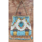 Antique Art Nouveau Bag Micro Beaded Edwardian Purse w/Fringe