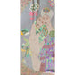 Vintage 80s Bottega Veneta Silk Scarf Shawl Wrap Klimt Inspired Print