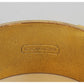 Vintage Coach Bracelet Green Enamel Gold Bangle