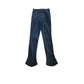 Vintage Y2K TOM FORD GUCCI Pants Black Stretch Flared Leg Side Zippers Low Rise