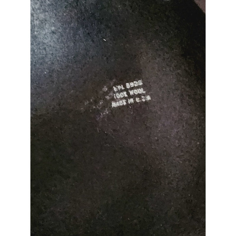 Vintage 60s Black Feather Hat Oversized Phyllis Diller Style