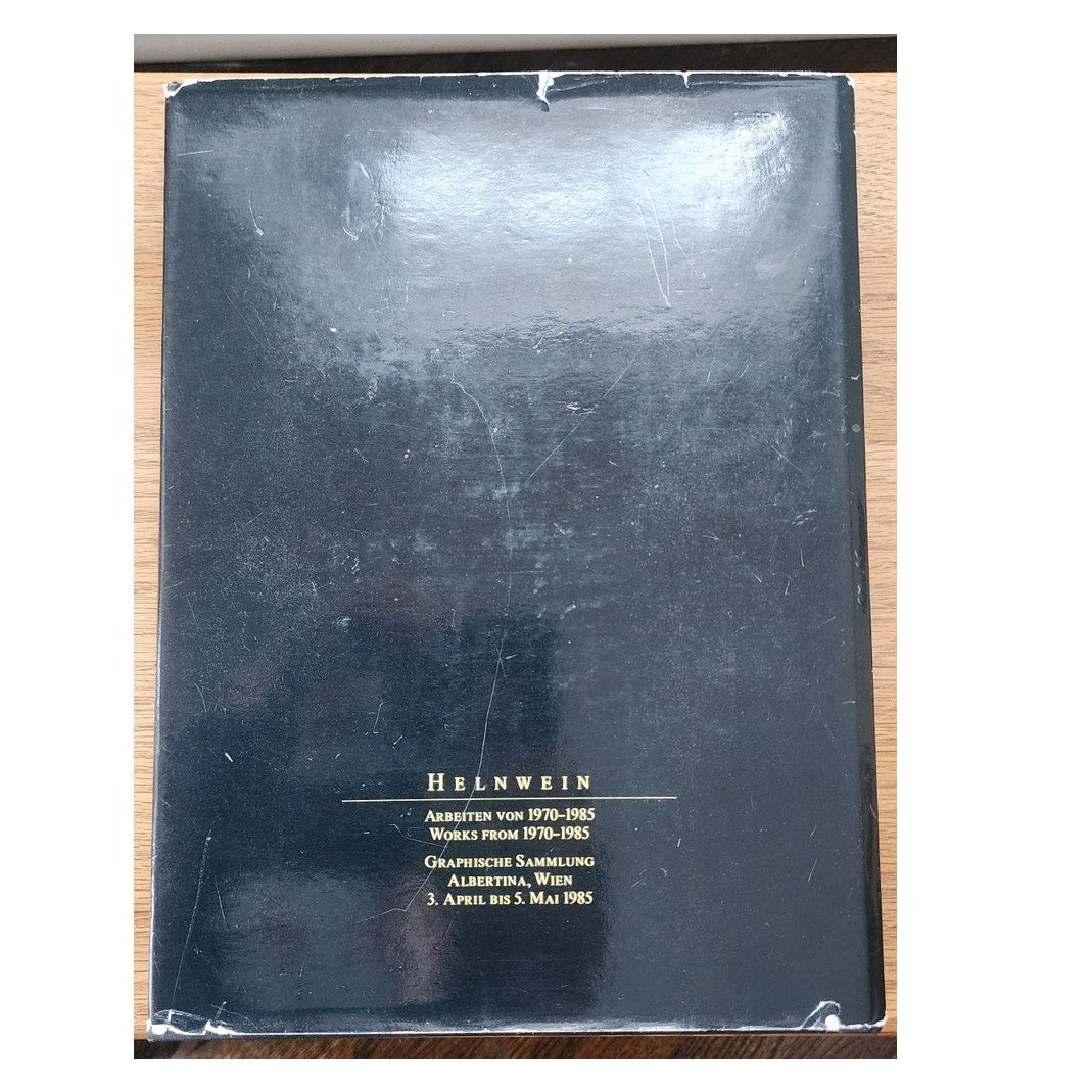 Gottfried Helnwein Signed 1985 Albertina Museum Exhibition Catalog with Artist Inscription to Soviet Émigré Boris Sheynes | Cold War Artist Correspondence Archive | Museum Provenance
