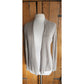 Vintage Eileen Fisher Linen Cardigan Sweater Beige Knit / L