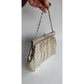 Vintage 50s Bag Silver Mesh Party Purse Whiting Davis