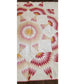 Antique American Quilt 1800s Broken Star Feather Wreath Hand-Quilted Cotton Pink Cheddar