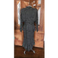 Vintage 80s Saint Romei Neiman Marcus Silk Polka Dot Peplum Jacket Fishtail Skirt Suit Set