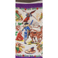 Vintage Souvenir Scarf Mexico Matador Bullfighting Print