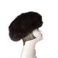 Vintage 1960s Fur Hat Black Fox Tam Beret Marshall Fields