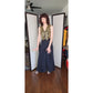 Vintage 70s Black Palazzo Pants Pleated Lynn Stuart Mister Pants