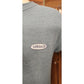 Vintage 90s Versace Classic V2 Mens Top Striped Ribbed Knit T-Shirt Dusty Blue