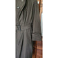 Vintage 1990s Ralph Lauren Mens Coat Brown Olive Green Trench Raincoat Large 40R