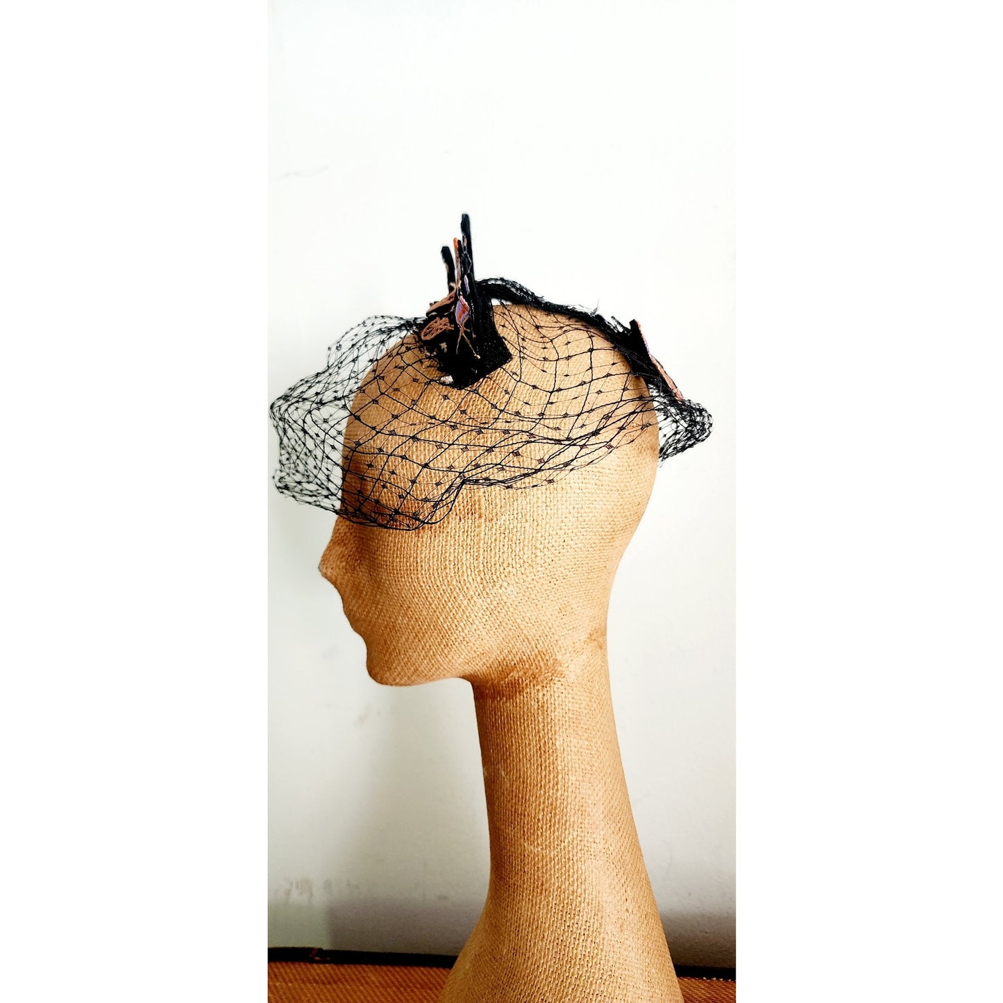 Vintage Bes-Ben Equestrian Hat Trotters Horses OOAK