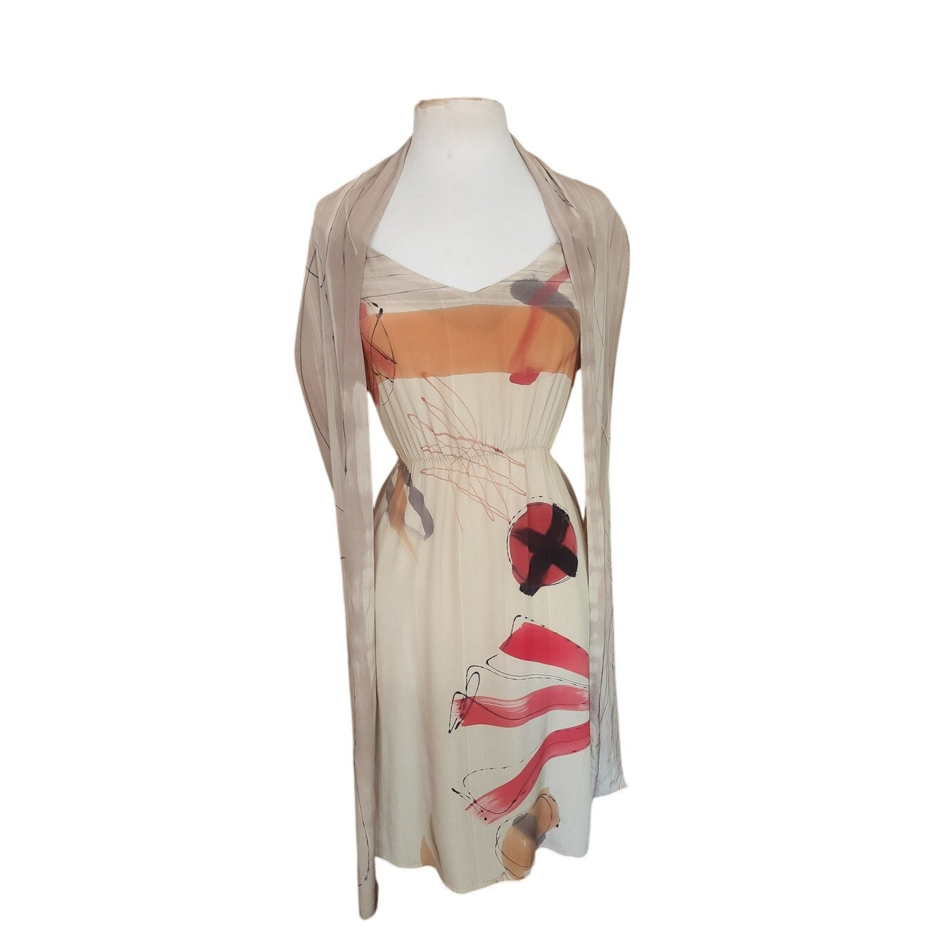 Vintage Silkprint Summer Dress by Nicole Ltd.