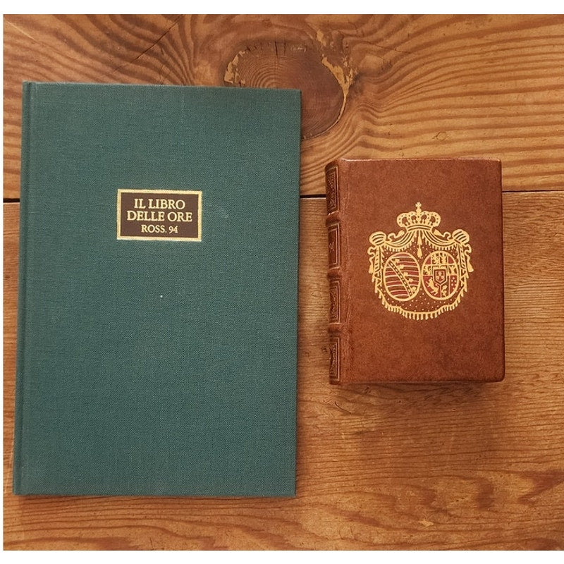 RARE Manuscript Fascimiles Il Libro delle Ore Ross. 94 Vatican Book of Hours Bruges Flemish Art 1983 Jaca Book Belser Verlag Mint w/Box
