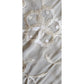 Vintage 1920s Piano Shawl Ivory Silk Embroidered Long Macrame Fringe Manila Evening Wrap