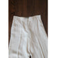 Vintage Y2K Max Mara Weekend Pants Cream Linen US Size 8