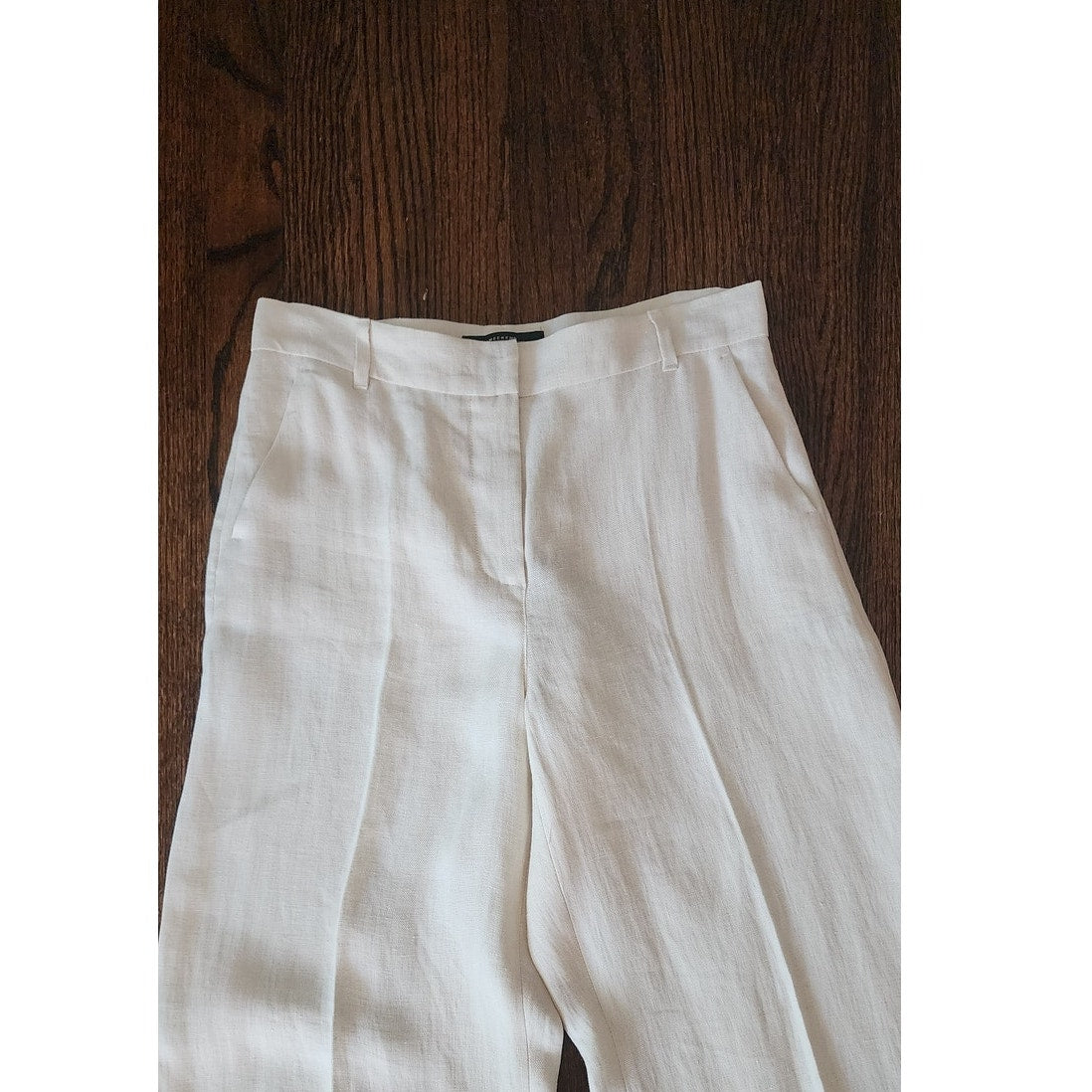Vintage Y2K Max Mara Weekend Pants Cream Linen US Size 8