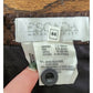 Vintage ESCADA Skirt Brown Metallic Silk Wool Blend Diamond Print / Waist 32" Size 44