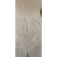 Antique White Cotton Bloomers Underwear Pantaloons Open Crotch Lace Trim