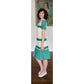 Vintage 50s Hope Reed Green Polka Dot Cotton Dress Nelly Don Short Sleeve
