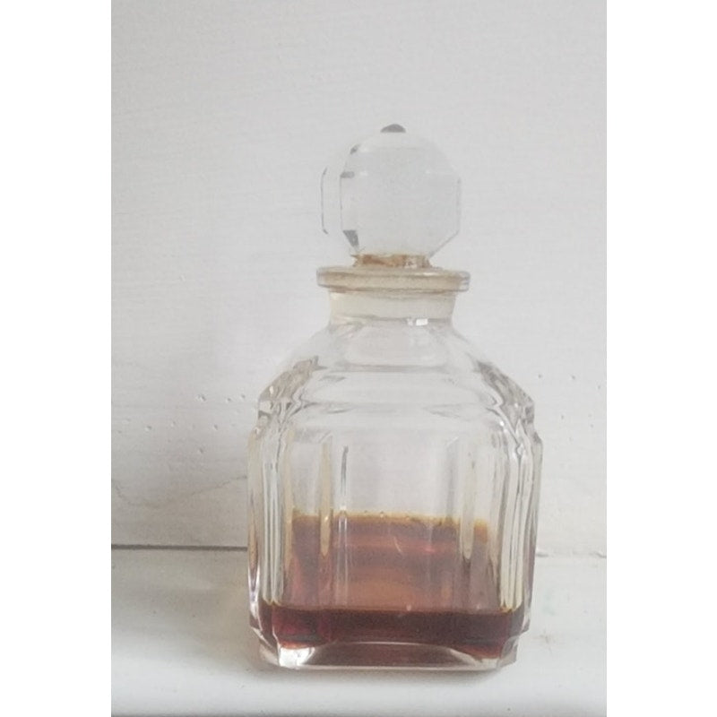 Vintage 1930s Caron Perfume Bottle Bellodgia Baccarat Crystal Extrait Flacon