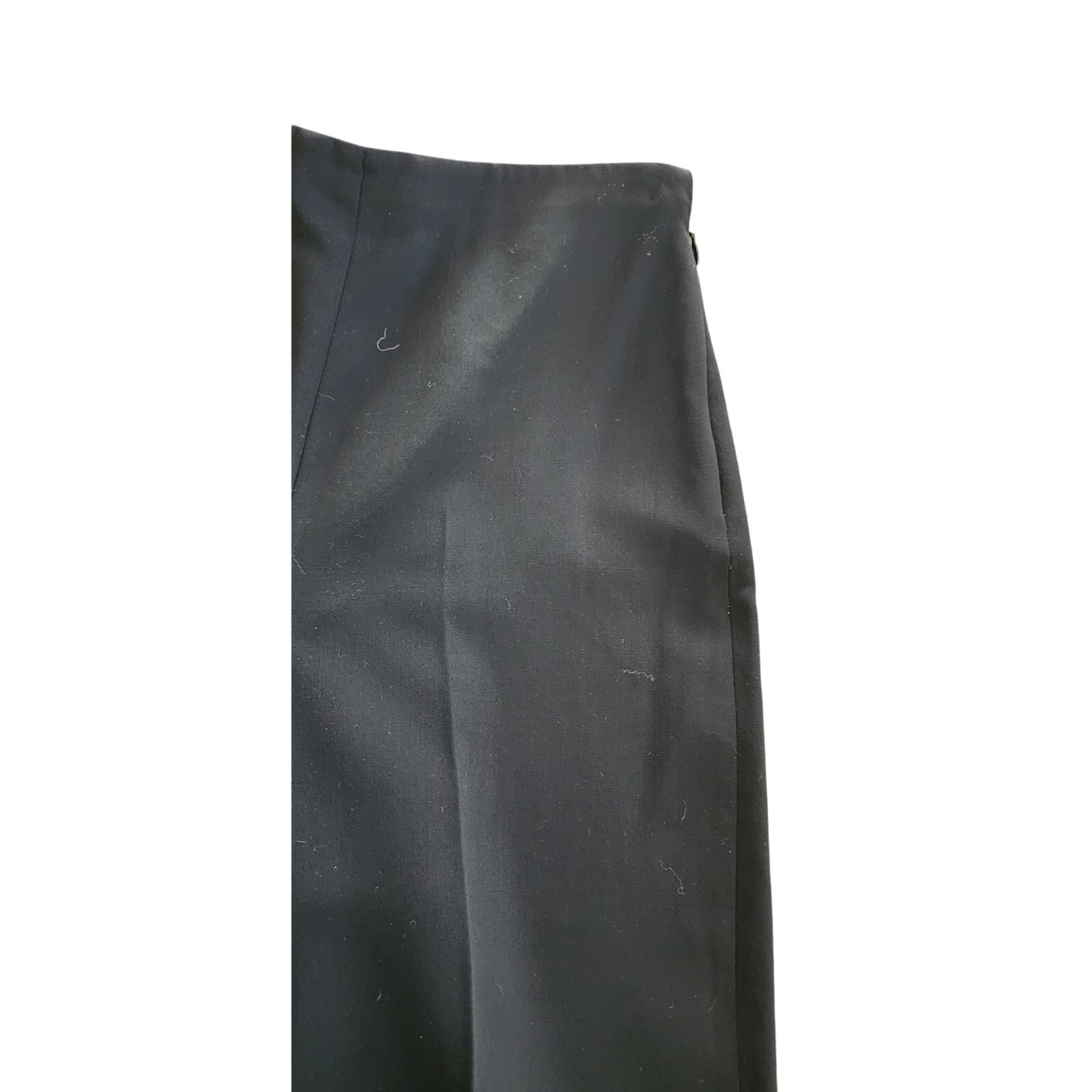 Vintage 2000s GIORGIO ARMANI Pants Black Label Wool High Waisted  26" x 28"