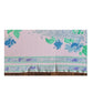 Vintage 70s LEONARD Silk Jersey Shawl Wrap Pastel Floral Print Impressionist